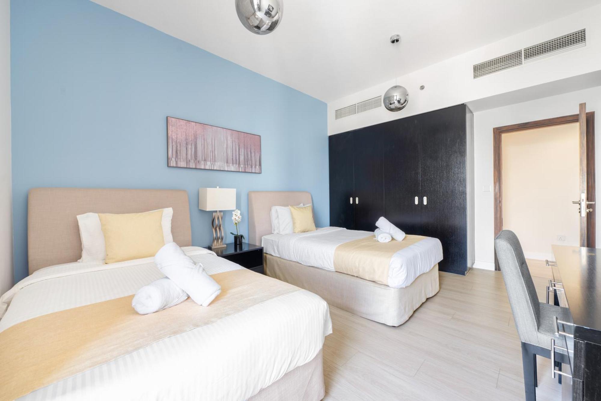 דובאי Luxury Jbr Shams - Marina View - Free 5 Star Beach Resorts Access! מראה חיצוני תמונה